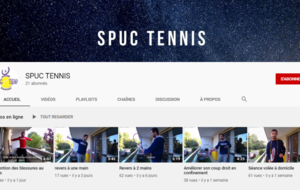 Le SPUC Tennis sur Youtube 