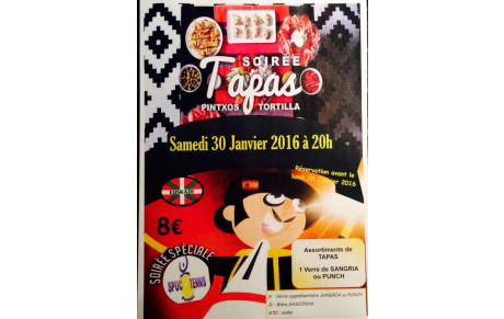 Soirée TAPAS 