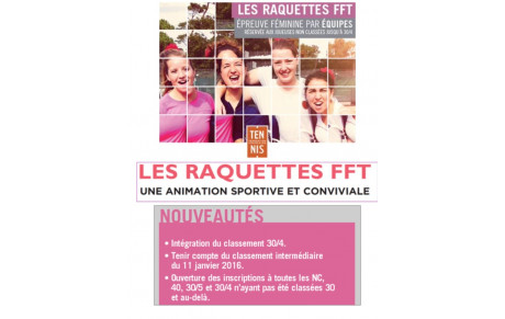 Raquettes FFT 2016